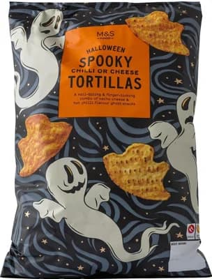 Marks & Spencer Kukuřičné lupínky s příchutí sýru a chilli