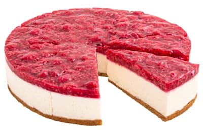 CrossCafe Berry white s malinami dort