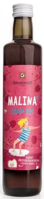 Sonnentor BIO sirup malina sklo