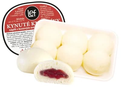 Lef Knedlíky kynuté jahodové, 6ks
