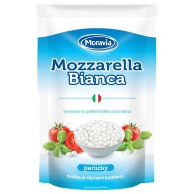 Mozzarella Bianca perličky