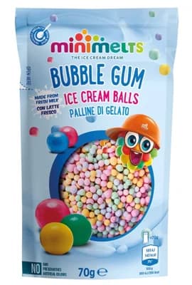 Mini Melts Kuličková zmrzlina s příchutí žvýkačky