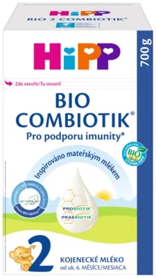 HiPP BIO Combiotik 2 kojenecké mléko