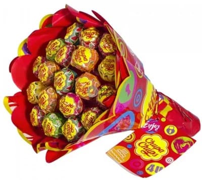 Chupa Chups Kytice z lízátek