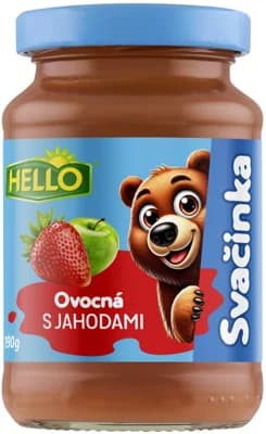 Hello Ovocná svačinka s jahodami a vitaminem C