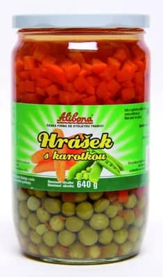 Alibona Hrášek s karotkou