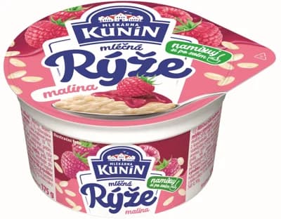 Mlékárna Kunín Mléčná rýže malina