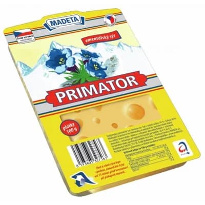 Primátor 45% - plátkový sýr