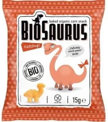 Biosaurus BIO snack s kečupem