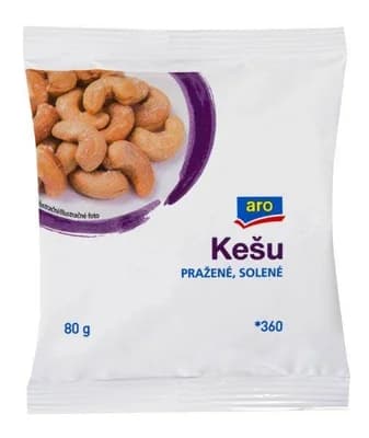 ARO Kešu pražené solené