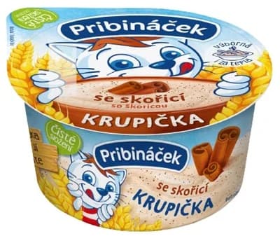 Pribináček Krupička se skořicí