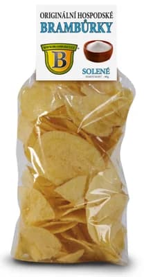 Originální hospodské brambůrky solené