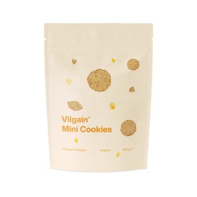 Vilgain Mini Cookies BIO – Pomeranč a ananas