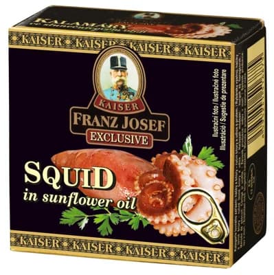 Franz Josef Kaiser Kalamáry ve slunečnicovém oleji