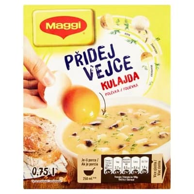 Maggi Přidej vejce polévka kulajda