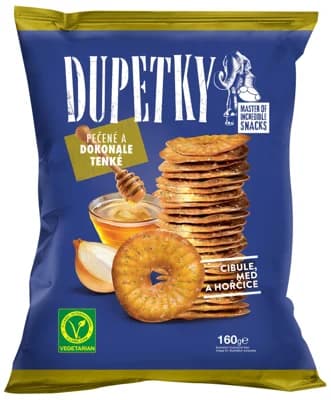 Dupetky Cibule, hořčice a med MAXI