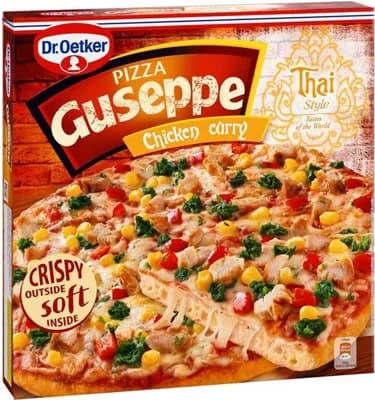 Dr. Oetker Pizza Guseppe Chicken Curry
