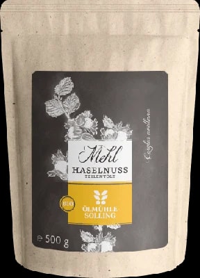 Ölmühle Solling BIO Mouka z lískových ořechů částečně odtučněná