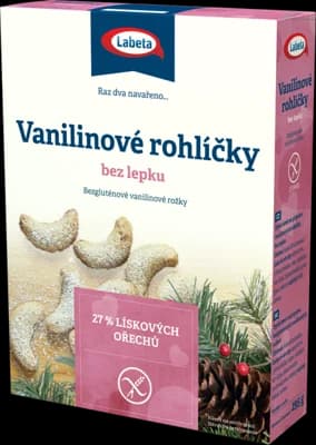 Labeta Vanilínové rohlíčky bez lepku směs