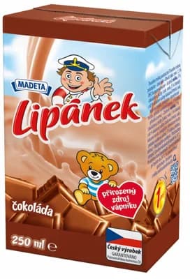 Madeta Lipánek mléko čokoládové 1,3 %