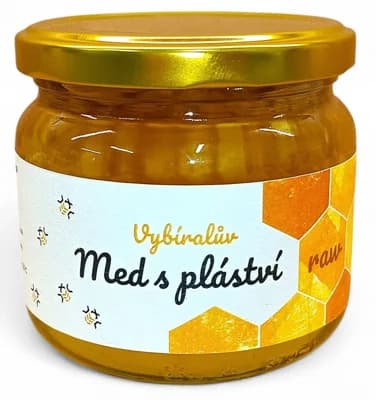 Rodinné včelařství Vybíral Vybíralův med s pláství