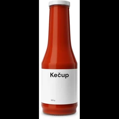Kečup s nízkým obsahem cukru jemný
