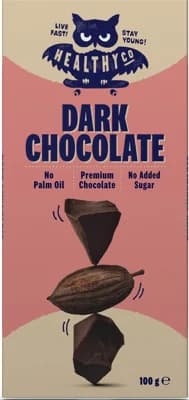 HealthyCo Čokoláda hořká