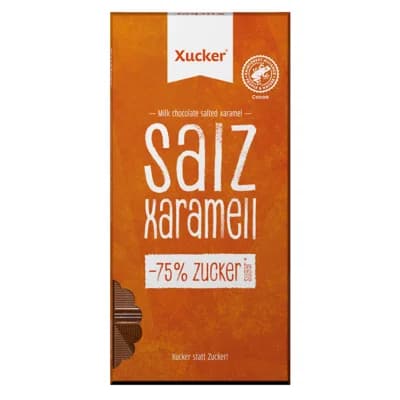 Xucker čokoláda slaný karamel slaný karamel