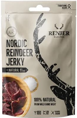 Renjer Jerky Reeindeer sea salt