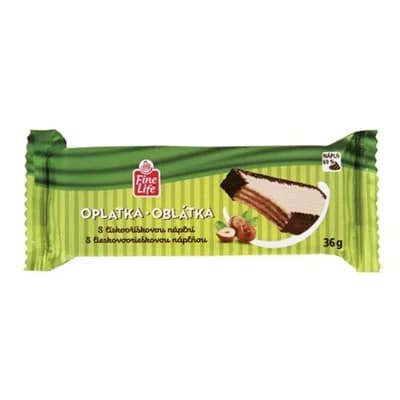 Fine Life Oplatka lískový oříšek 45 x