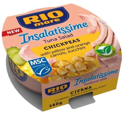 Rio Mare Insalatissime Salát tuňákový s cizrnou