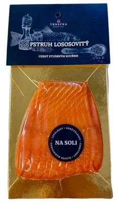 Trnečka Smoked Fish Pstruh lososovitý uzený studeným kouřem na soli