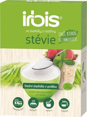 Irbis Stévie stolní sladidlo v prášku