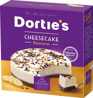 Dortie´s Banana cheesecake