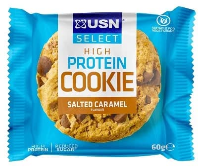 USN (Ultimate Sports Nutrition) USN High Protein Cookie - slaný karamel