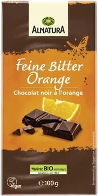 Alnatura BIO Hořká čokoláda 70% s příchutí pomeranče
