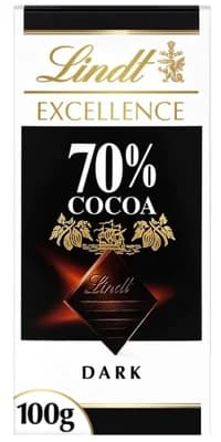 Lindt Excellence Hořká čokoláda 70% kakaa