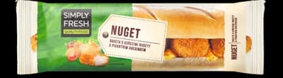 Simply Fresh Bageta s kuřecími nugety a pikantním dresinkem