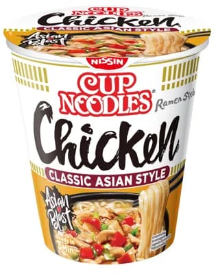 Nissin Instantní nudlová polévka Tasty Chicken
