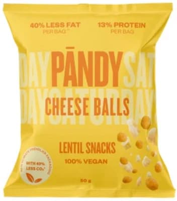 PANDY Čočkové chipsy Sýrové