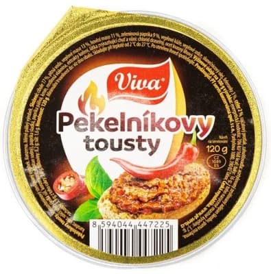 Viva Pekelníkovy tousty paštika