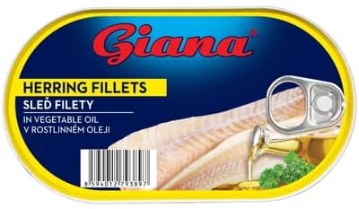 Giana Filety ze sledě v rostlinném oleji