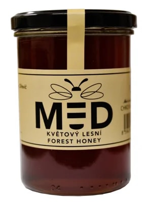 Včelí farma Dřevíč Med květový lesní