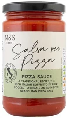 Marks & Spencer Rajčatová omáčka na pizzu Margherita s bazalkou a olivovým olejem