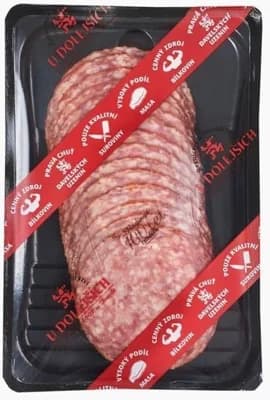 U Dolejších Davelský turistický salám krájený