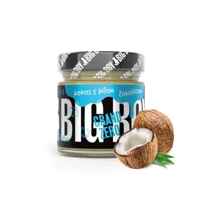 BIG BOY GRAND ZERO Kokosem a bílou čokoládou