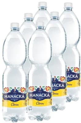 Hanácká Kyselka Minerální voda citron 6x1,5L