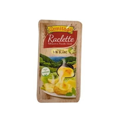 Raclette sýr s bílým vínem plátky chlaz.