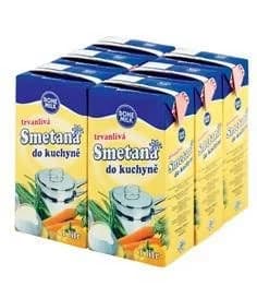 Bohemilk Smetana 12 % 6 x UHT