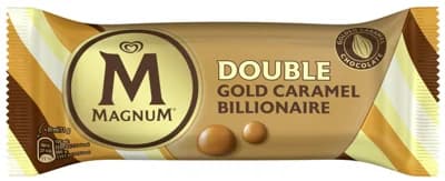 Magnum Double Caramel Gold Billionaire